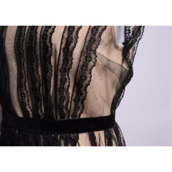 RED Valentino Lace A-Line Cocktail Dress - Picture 5 of 8